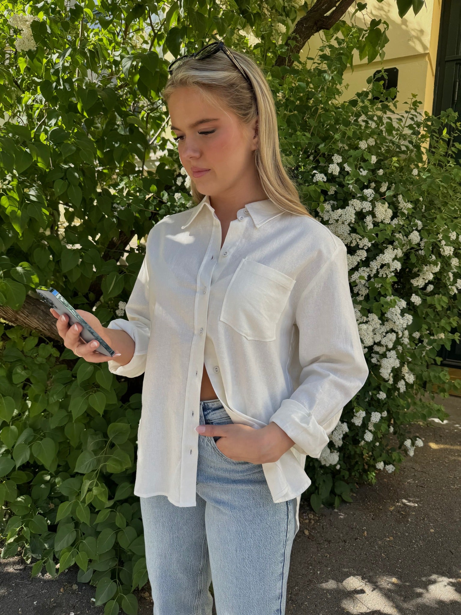 YASFLAXY Shirts - Star White